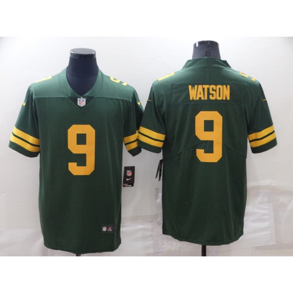 Men's Green Bay Packers #9 Christian Watson Green Legend Stitched Football Jersey 
