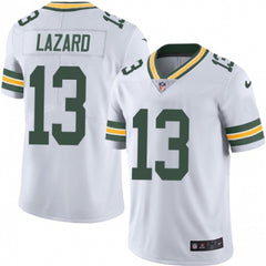 Men's Green Bay Packers #13 Allen Lazard White Vapor Untouchable Limited Stitched NFL Jersey 
