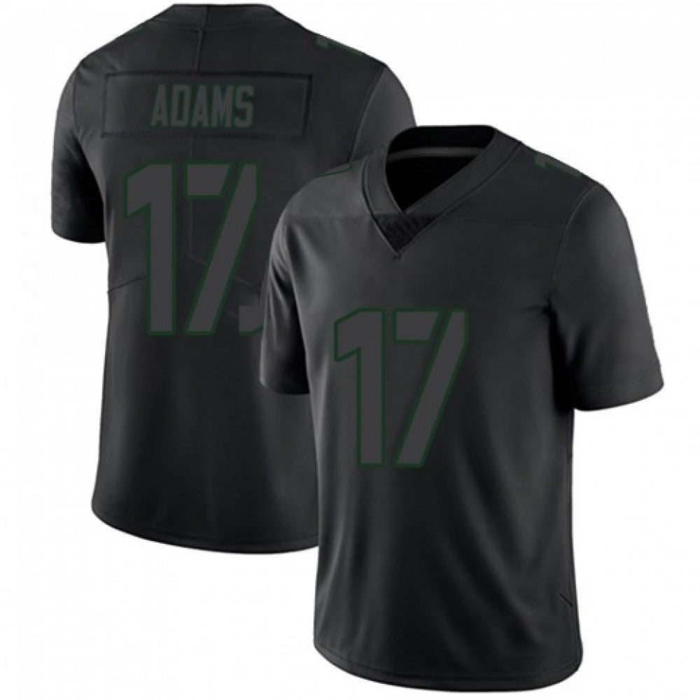 Men's Green Bay Packers #17 Davante Adams Black Impact Limited Stitched NFL Jersey 