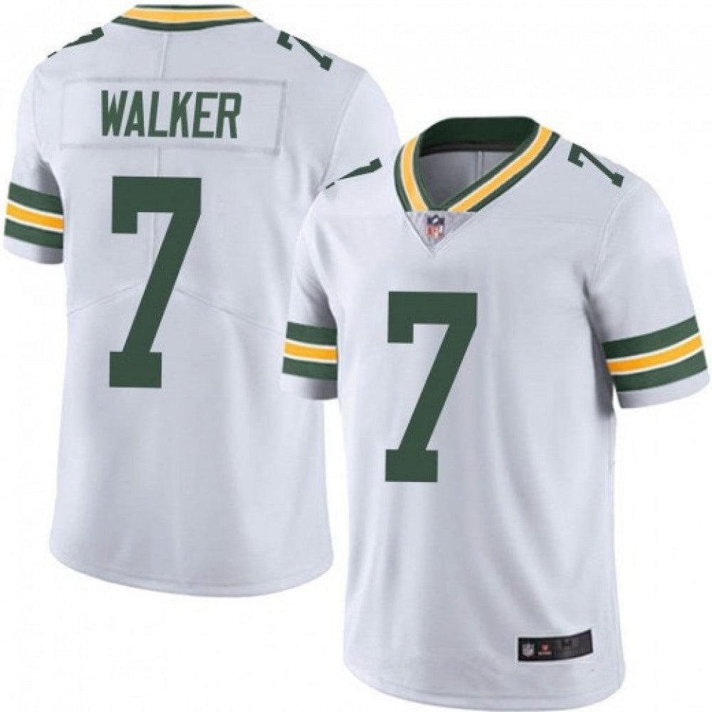 Men's Green Bay Packers #7 Quay Walker White Vapor Untouchable Limited Stitched Football Jersey 
