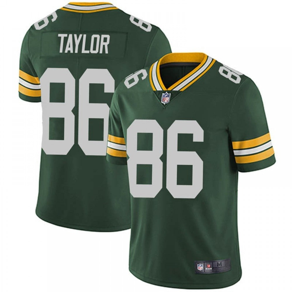 Men's Green Bay Packers #86 Malik Taylor Green Vapor Untouchable Limited Stitched Jersey 