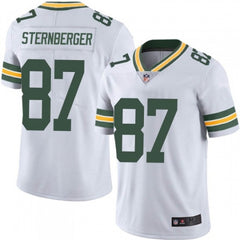Men's Green Bay Packers #87 Jace Sternberger White Vapor Untouchable Limited Stitched Jersey 