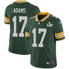 Men's Green Bay Packers #17 Davante Adams Green Super Bowl LIV Vapor Untouchable Stitched NFL Limited Jersey 