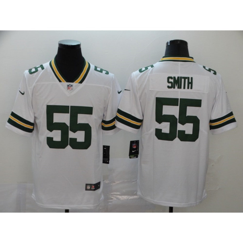 Men's Green Bay Packers #55 Za'Darius Smith White Vapor Untouchable Stitched NFL Limited Jersey 