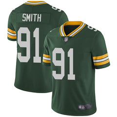 Men's Green Bay Packers #91 Preston Smith Green Vapor Untouchable Stitched NFL Limited Jersey 