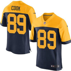 Packers #89 Jared Cook Navy Blue Alternate Men's Stitched NFL New Elite Jersey 