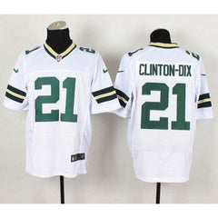 Packers #21 Ha Ha Clinton-Dix White Men's Stitched NFL Elite Jersey 
