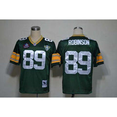 Mitchell And Ness Packers #89 Dave Robinson Green Throwback Stitched NFL Jersey 