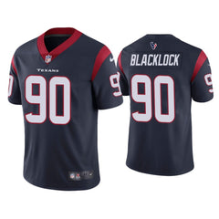 Men's Houston Texans #90 Ross Blacklock Navy Vapor Untouchable Limited Stitched Jersey 