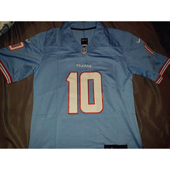 Men's Houston Texans #10 DeAndre Hopkins Blue Limited Stitched NFL Jersey 