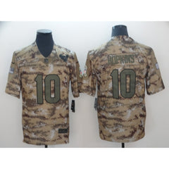 Men's Houston Texans #10 DeAndre Hopkins 2018 Camo Salute to Service Limited Stitched NFL Jersey 