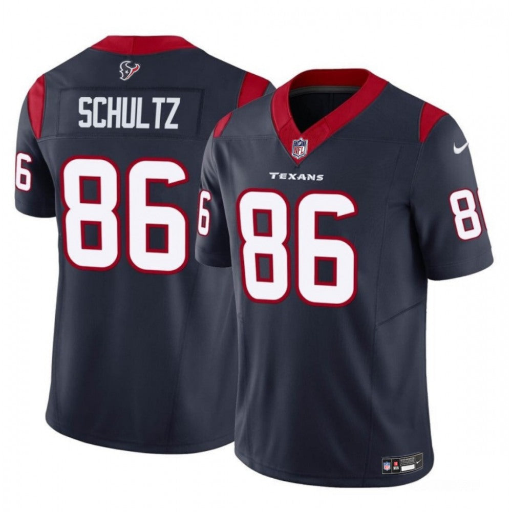 Men's Houston Texans #86 Dalton Schultz Navy 2023 F.U.S.E Vapor Untouchable Stitched Football Jersey 