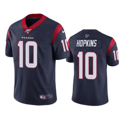 Men's Houston Texans #10 DeAndre Hopkins Navy 2019 100th Season Vapor Untouchable Limited Stitched NFL Jersey 