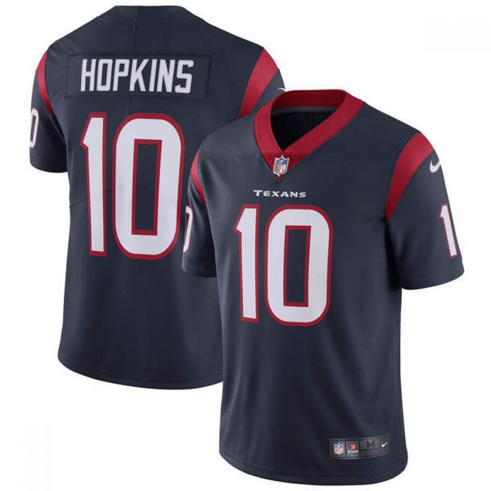 Men's Houston Texans #10 DeAndre Hopkins Navy Vapor Untouchable Limited Stitched NFL Jersey 