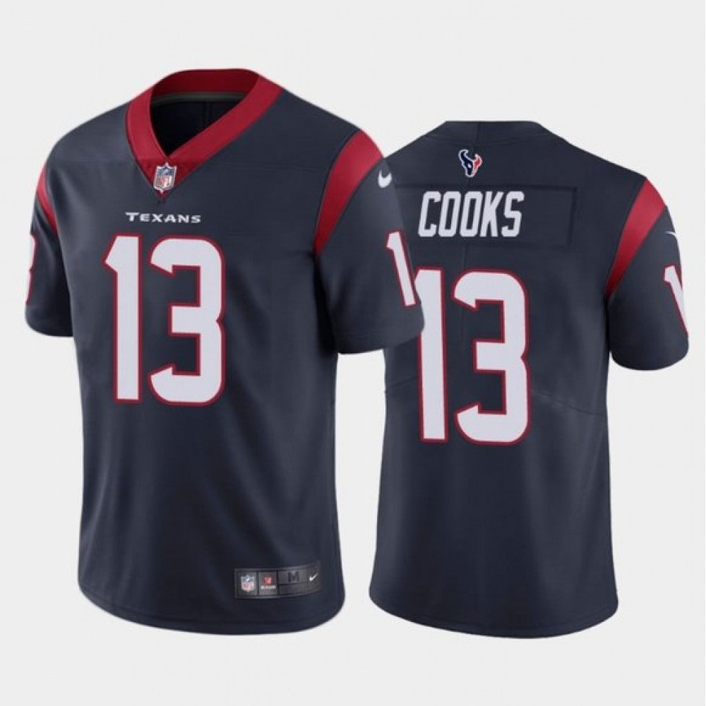 Men's Houston Texans #13 Brandin Cooks New Navy Vapor Untouchable Limited Stitched Jersey 