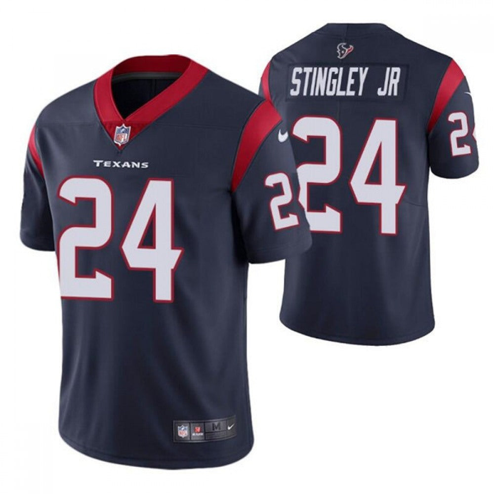 Men's Houston Texans #24 Derek Stingley Jr. Navy Vapor Untouchable Limited Stitched Jersey 