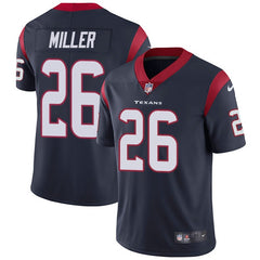 Men's Houston Texans #26 Lamar Miller Navy Blue Vapor Untouchable Limited Stitched NFL Jersey 