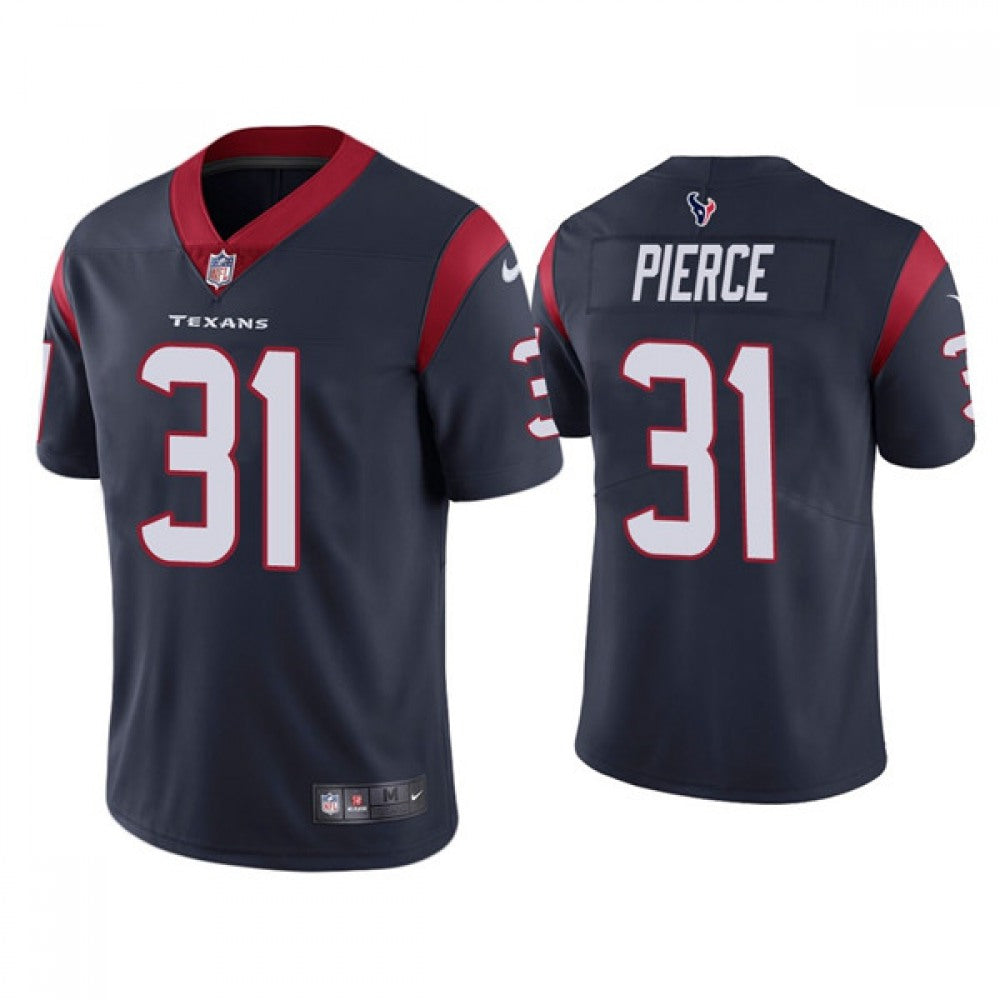 Men's Houston Texans #31 Dameon Pierce Navy Vapor Untouchable Limited Stitched Jersey 