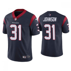 Men's Houston Texans #31 David Johnson New Navy Vapor Untouchable Limited Stitched Jersey 