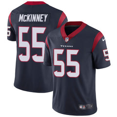 Men's Houston Texans #55 Benardrick McKinney Navy Blue Vapor Untouchable Limited Stitched NFL Jersey 