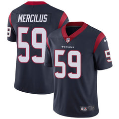 Men's Houston Texans #59 Whitney Mercilus Navy Blue Vapor Untouchable Limited Stitched NFL Jersey 