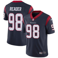 Men's Houston Texans #98 D.J. Reader Navy Blue Vapor Untouchable Limited Stitched NFL Jersey 