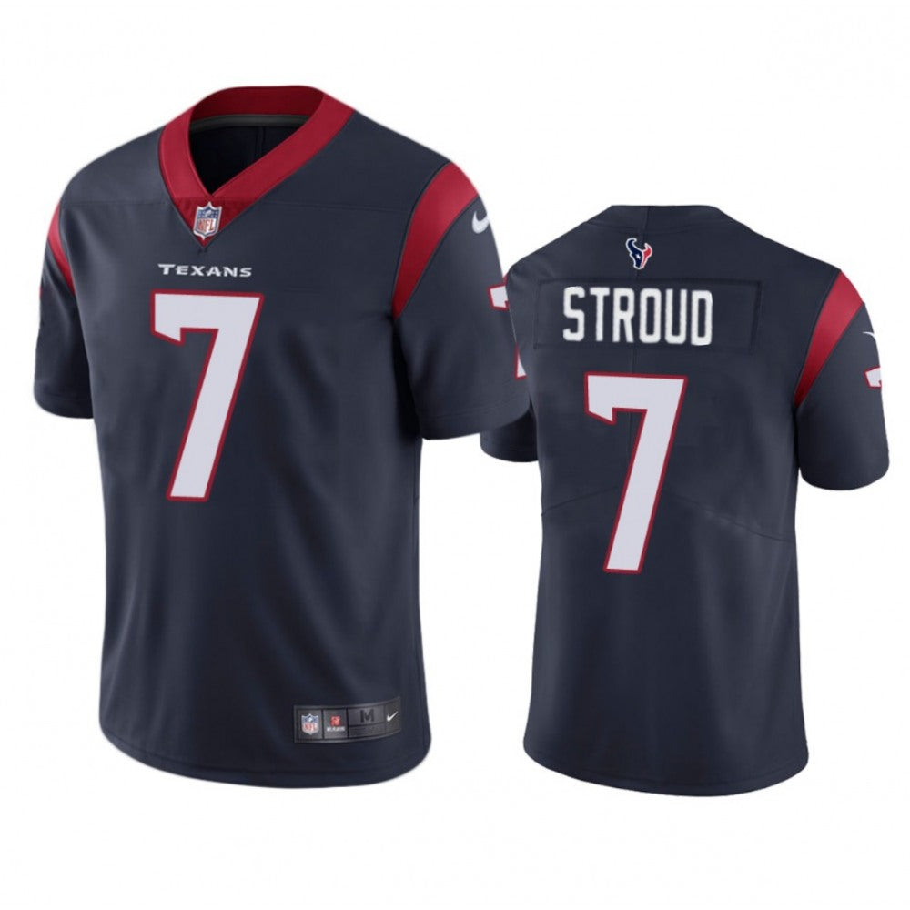 Men's Houston Texans #7 C.J. Stroud Navy Vapor Untouchable Stitched Football Jersey 