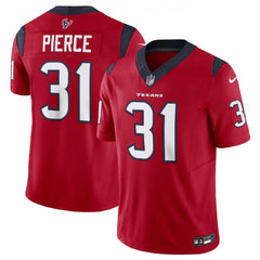Men's Houston Texans #31 Dameon Pierce Red 2023 F.U.S.E Vapor Untouchable Stitched Football Jersey 