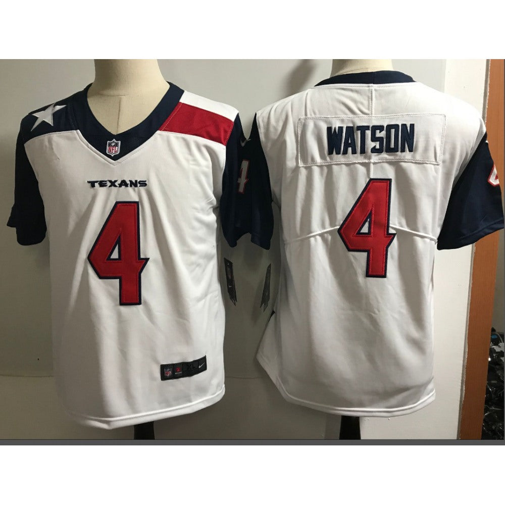 Men's Houston Texans #4 Deshaun Watson White Special Edition Stitched NFL Jersey 
