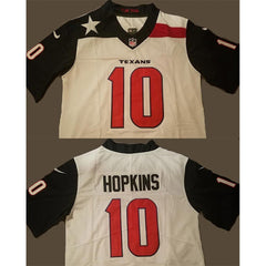 Men's Houston Texans #10 DeAndre Hopkins White Limited Stitched NFL Jersey 
