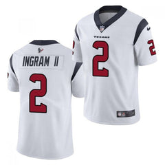 Men's Houston Texans #2 Mark Ingram II White Vapor Untouchable Limited Stitched Jersey 