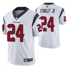 Men's Houston Texans #24 Derek Stingley Jr. White Vapor Untouchable Limited Stitched Jersey 