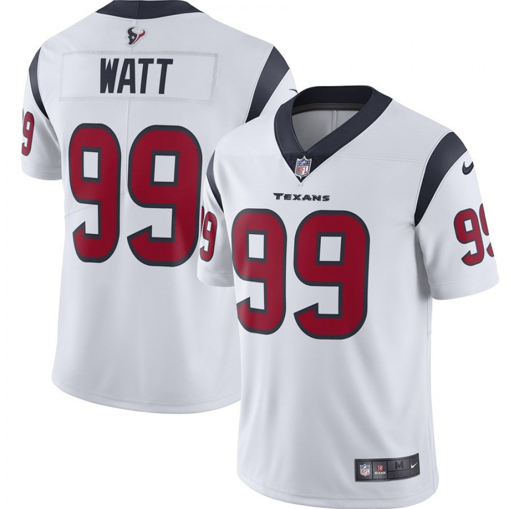 Men's Houston Texans #99 J.J. Watt 2019 White Vapor Untouchable Limited Stitched NFL Jersey 