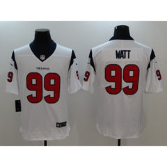 Men's Houston Texans #99 J.J. Watt White Vapor Untouchable Limited Stitched NFL Jersey 