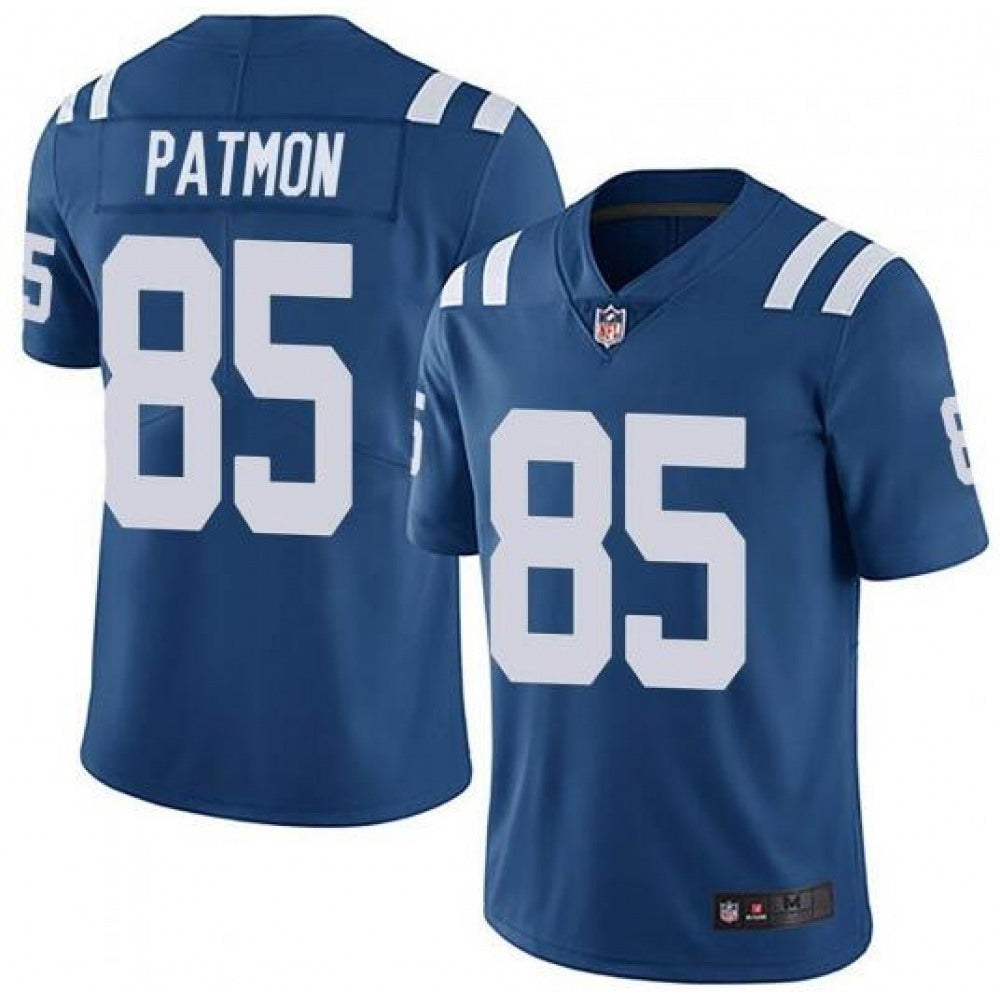 Men's Indianapolis Colts #85 Dezmon Patmon Blue Stitched Jersey 