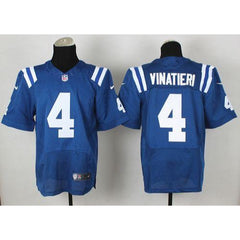 Colts #4 Adam Vinatieri Royal Blue Team Color Men's Stitched NFL Elite Jersey 
