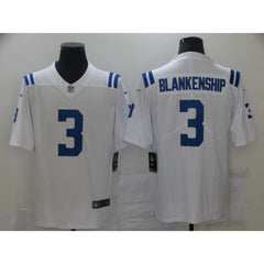 Men's Indianapolis Colts #3 Rodrigo Blankenship White Vapor Untouchable Limited Stitched Jersey 