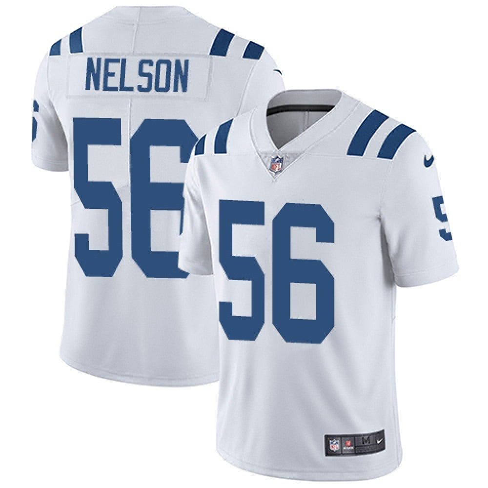 Men's Indianapolis Colts #56 Quenton Nelson White Vapor Untouchable Limited Stitched NFL Jersey 