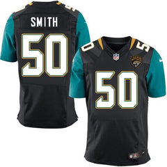 Jaguars #50 Telvin Smith Black Alternate Men's Stitched NFL Elite Jersey 