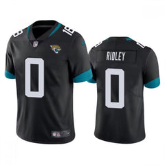 Men's Jacksonville Jaguars #0 Calvin Ridley Black Vapor Untouchable Limited Stitched Jersey 
