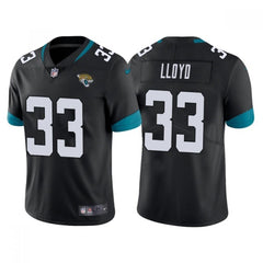 Men's Jacksonville Jaguars #33 Devin Lloyd Black Vapor Untouchable Limited Stitched Jersey 