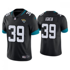 Men's Jacksonville Jaguars #39 Jamal Agnew 2021 Black Vapor Untouchable Limited Stitched Jersey 