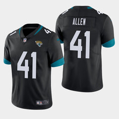 Men's Jacksonville Jaguars #41 Josh Allen Black Vapor Untouchable Limited Stitched NFL Jersey 
