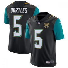 Men's Jacksonville Jaguars #5 Blake Bortles Black Vapor Untouchable Limited Stitched NFL Jersey 
