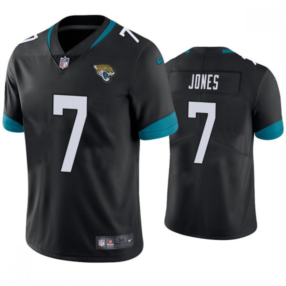 Men's Jacksonville Jaguars #7 Zay Jones Black Vapor Untouchable Limited Stitched Jersey 