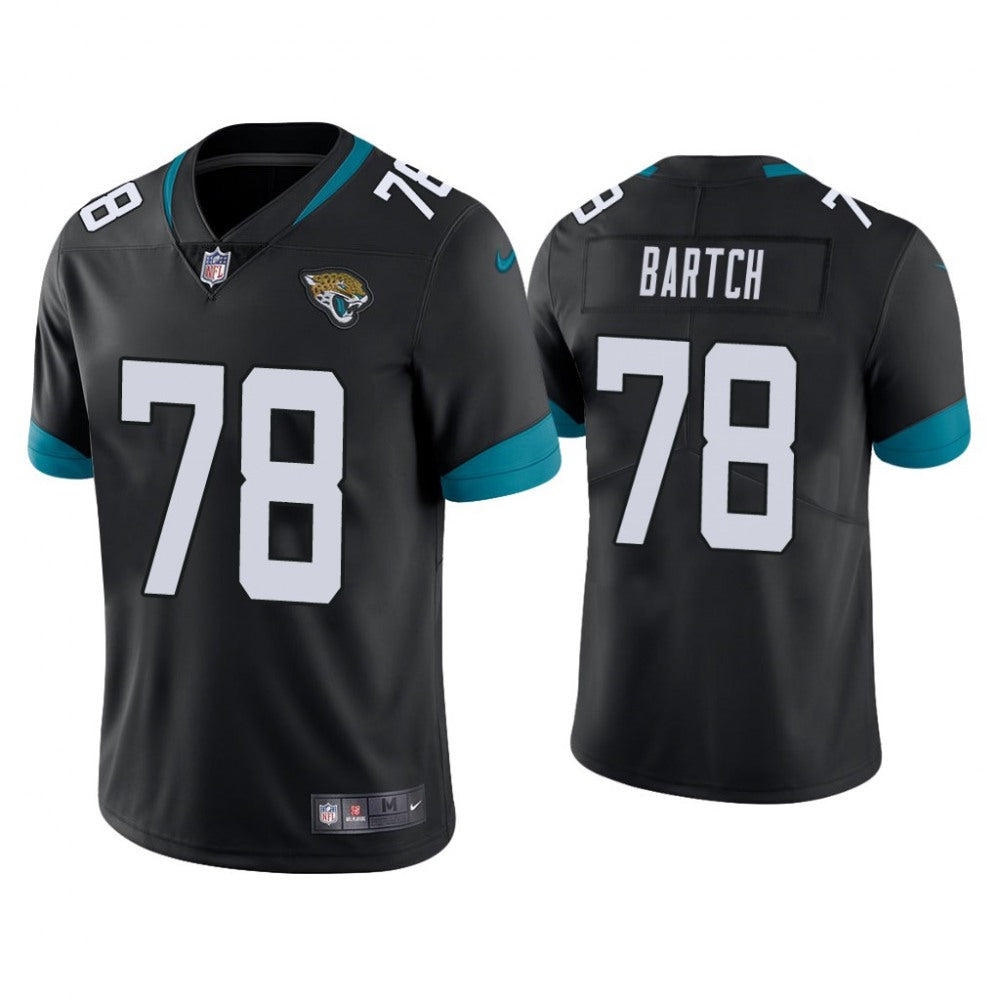 Men's Jacksonville Jaguars #78 Ben Bartch Black Vapor Untouchable Limited Stitched Jersey 