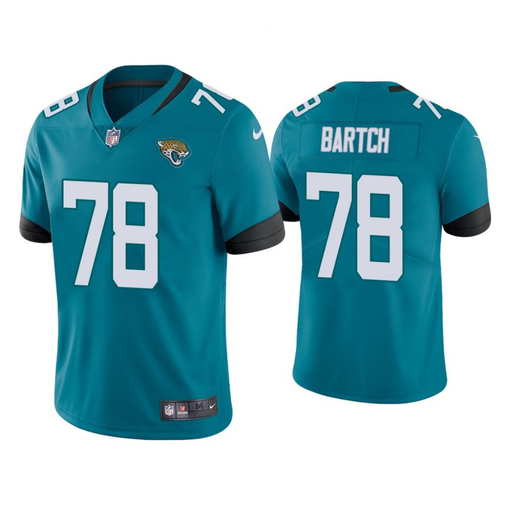Men's Jacksonville Jaguars #78 Ben Bartch Blue Vapor Untouchable Limited Stitched Jersey 