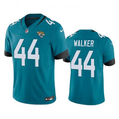 Men's Jacksonville Jaguars #44 Travon Walker Teal 2023 F.U.S.E Vapor Untouchable Limited Stitched Jersey 
