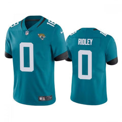 Men's Jacksonville Jaguars #0 Calvin Ridley Teal Vapor Untouchable Limited Stitched Jersey 