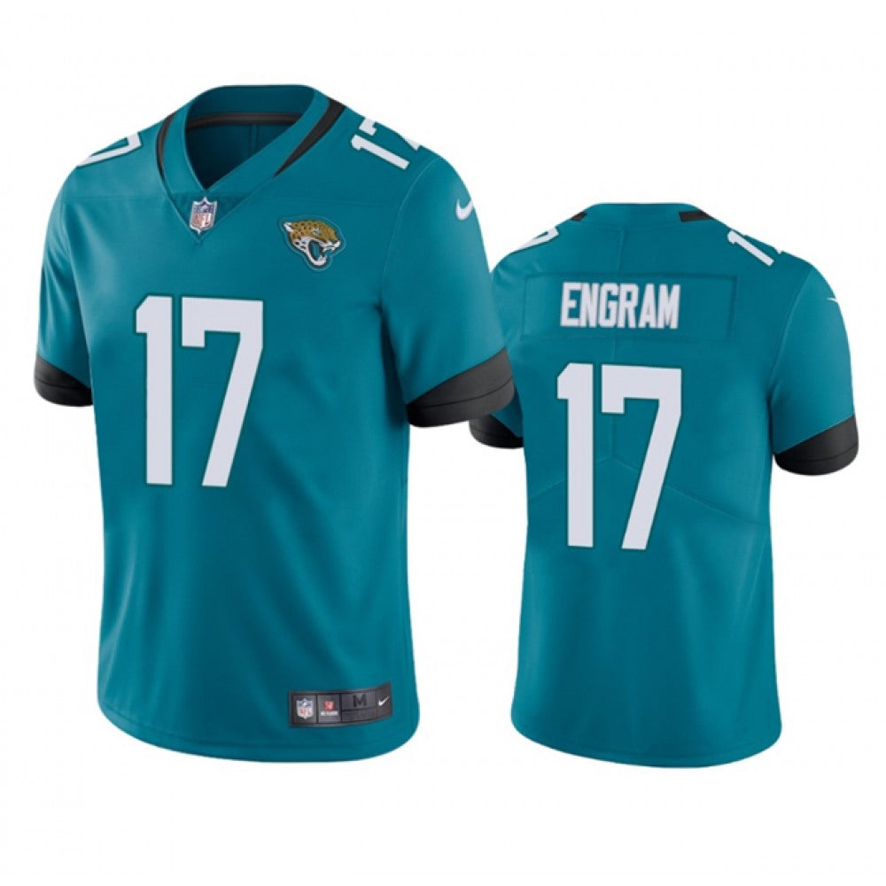 Men's Jacksonville Jaguars #17 Evan Engram Teal 2023 Vapor Untouchable Limited Stitched Jersey 